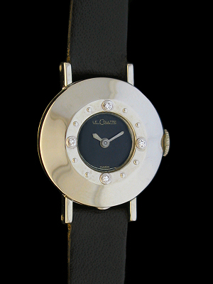 LeCoultre Ladies Beau Brummel Vintage Watch White Gold and Diamond Dress Watch