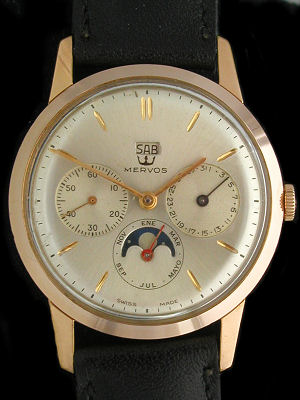 Univeral Geneve Martel Moonphase Caliber 291 Mervos