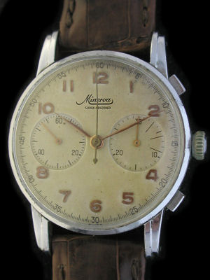 Minerva Vintage Chronograph