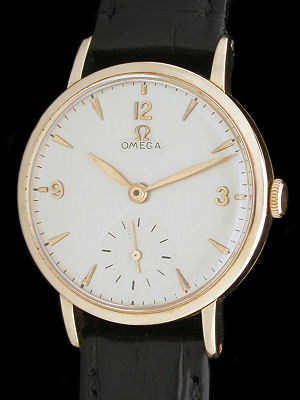 Omega Solid Gold Vintage Dress Classic Watch