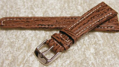 shark skin watch straps